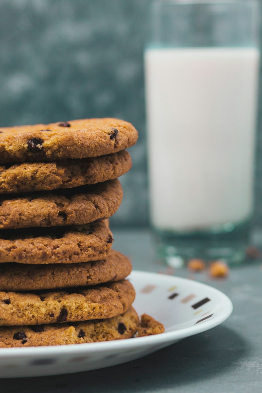 cookies on white ceramic plate