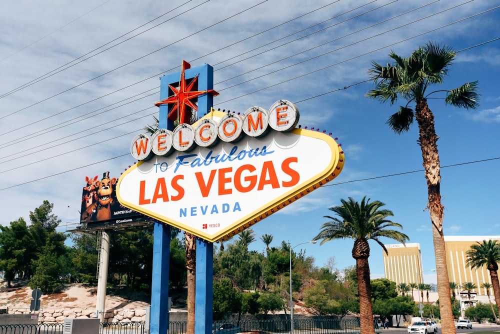 welcome to fabulous las vegas nevada signage