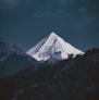 snow covered mountain under blue sky during daytime