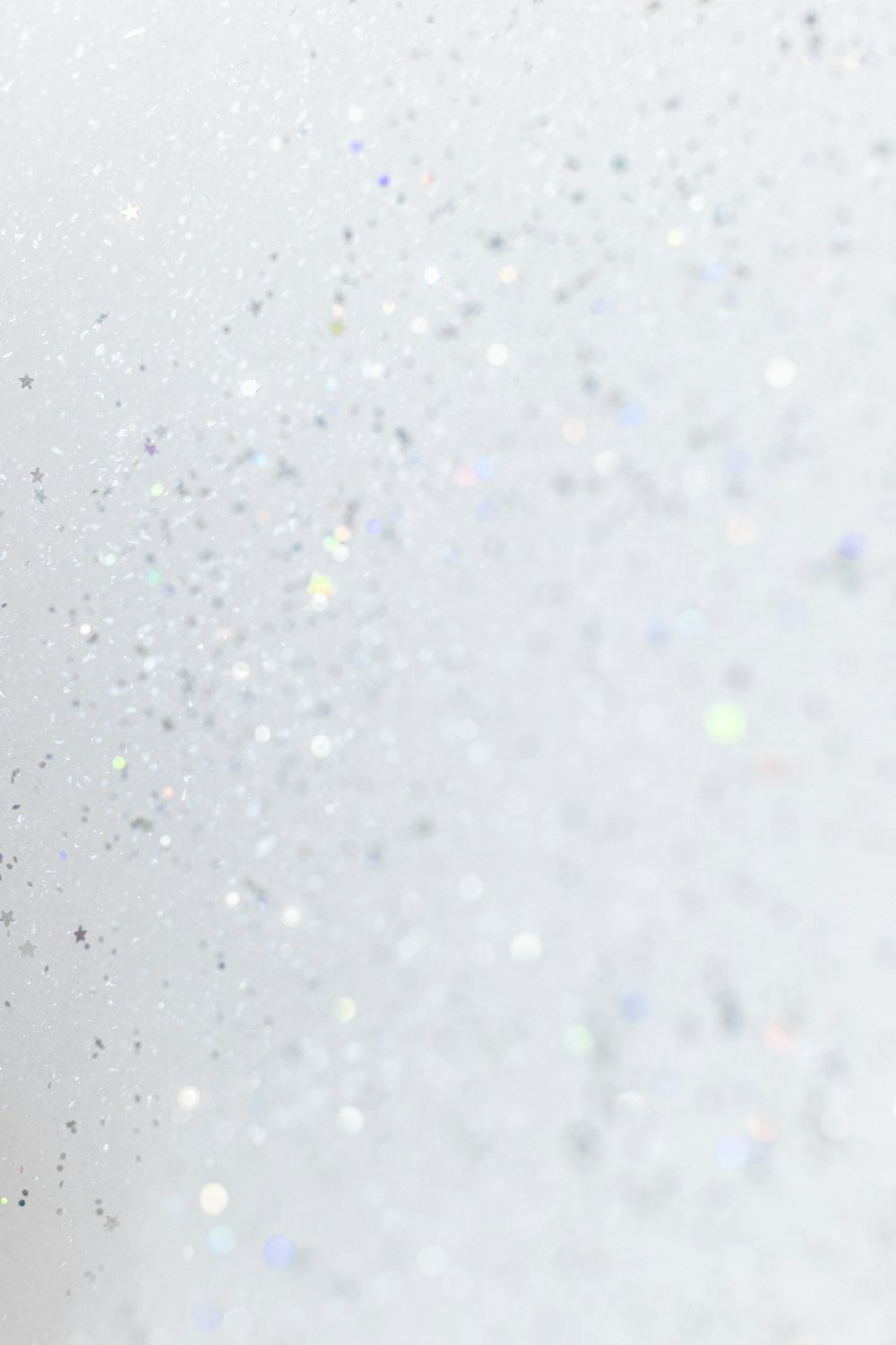 white glitter background