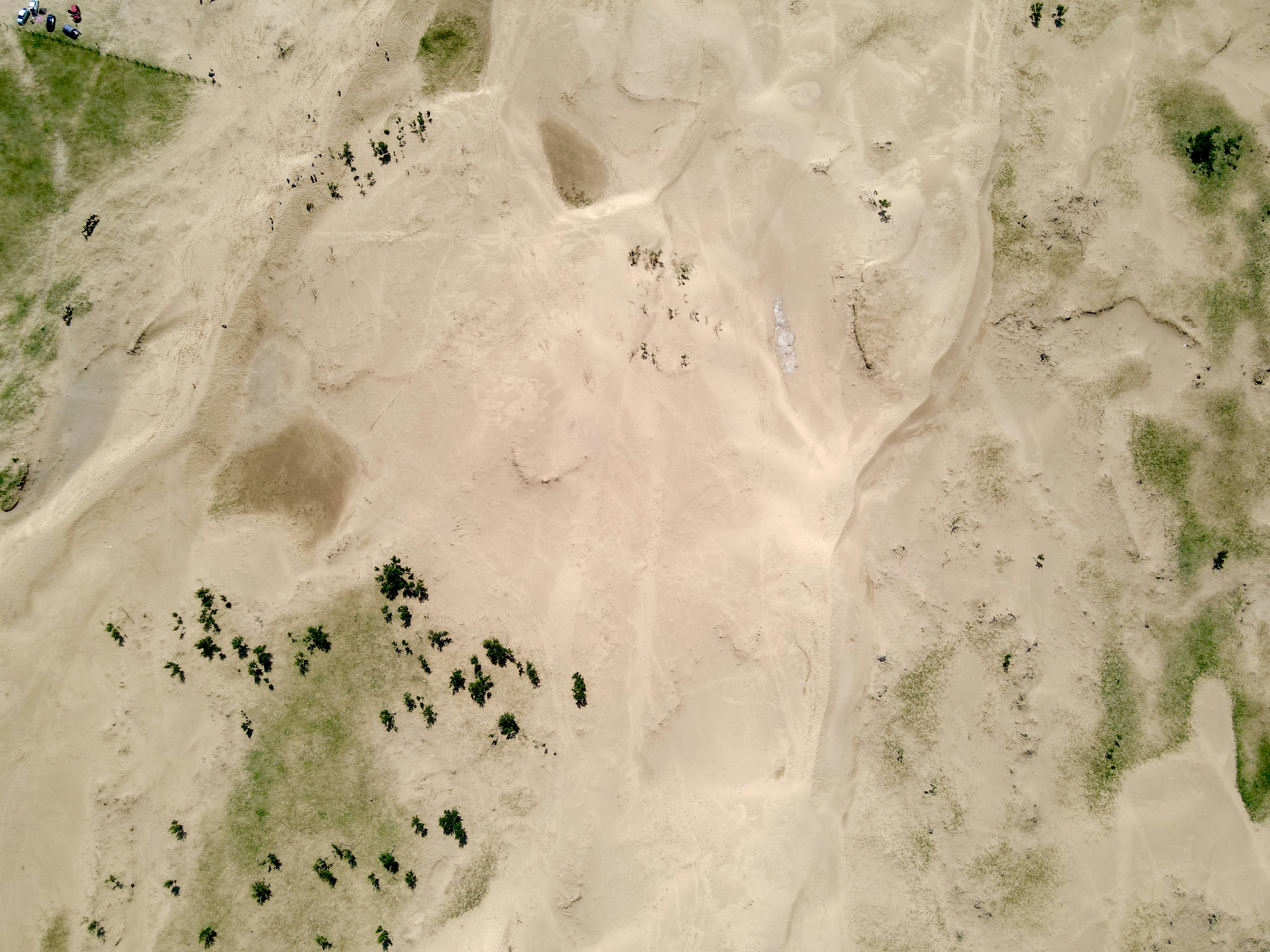 white and gray abstract painting