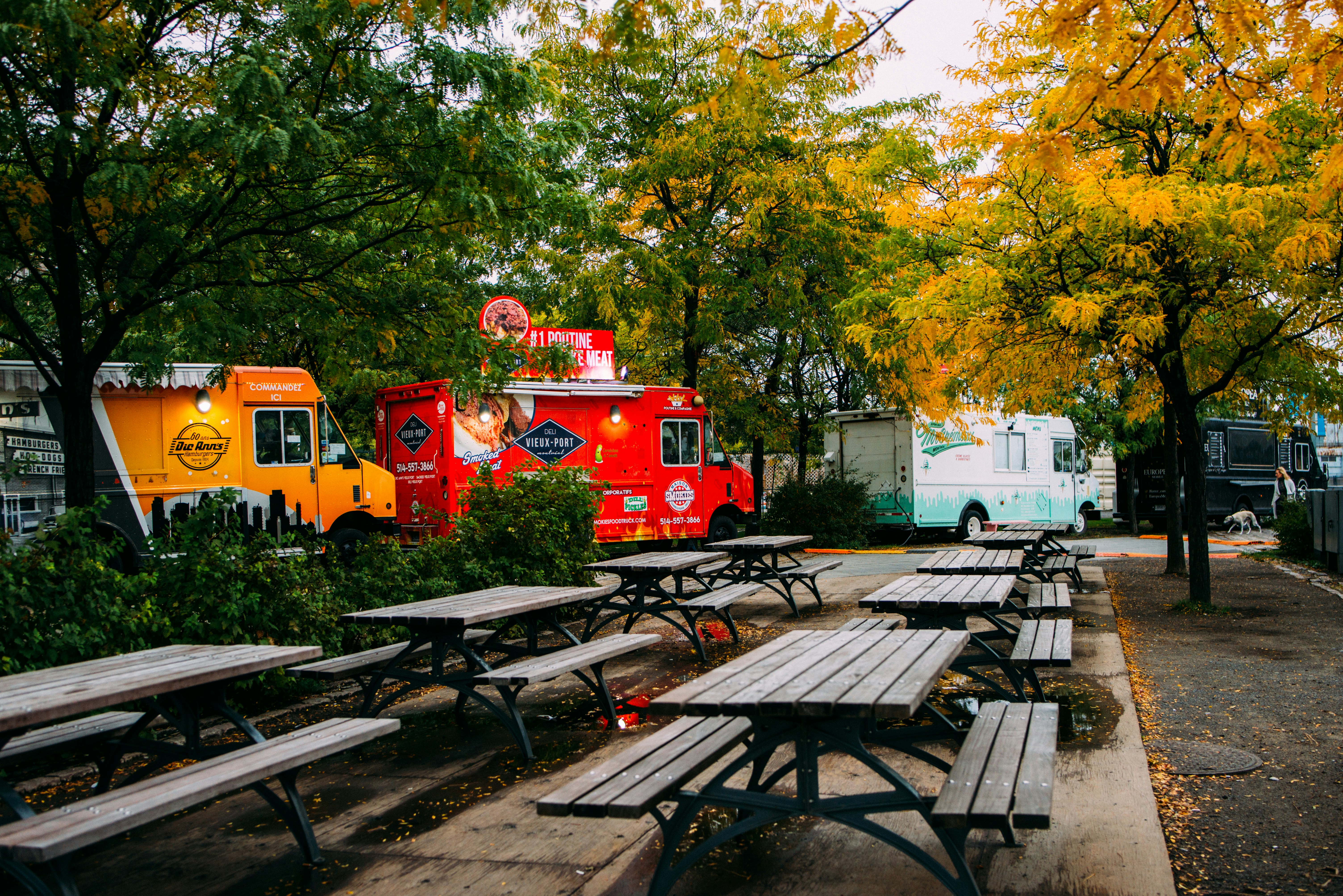 Food trucks in Montreal, Canada