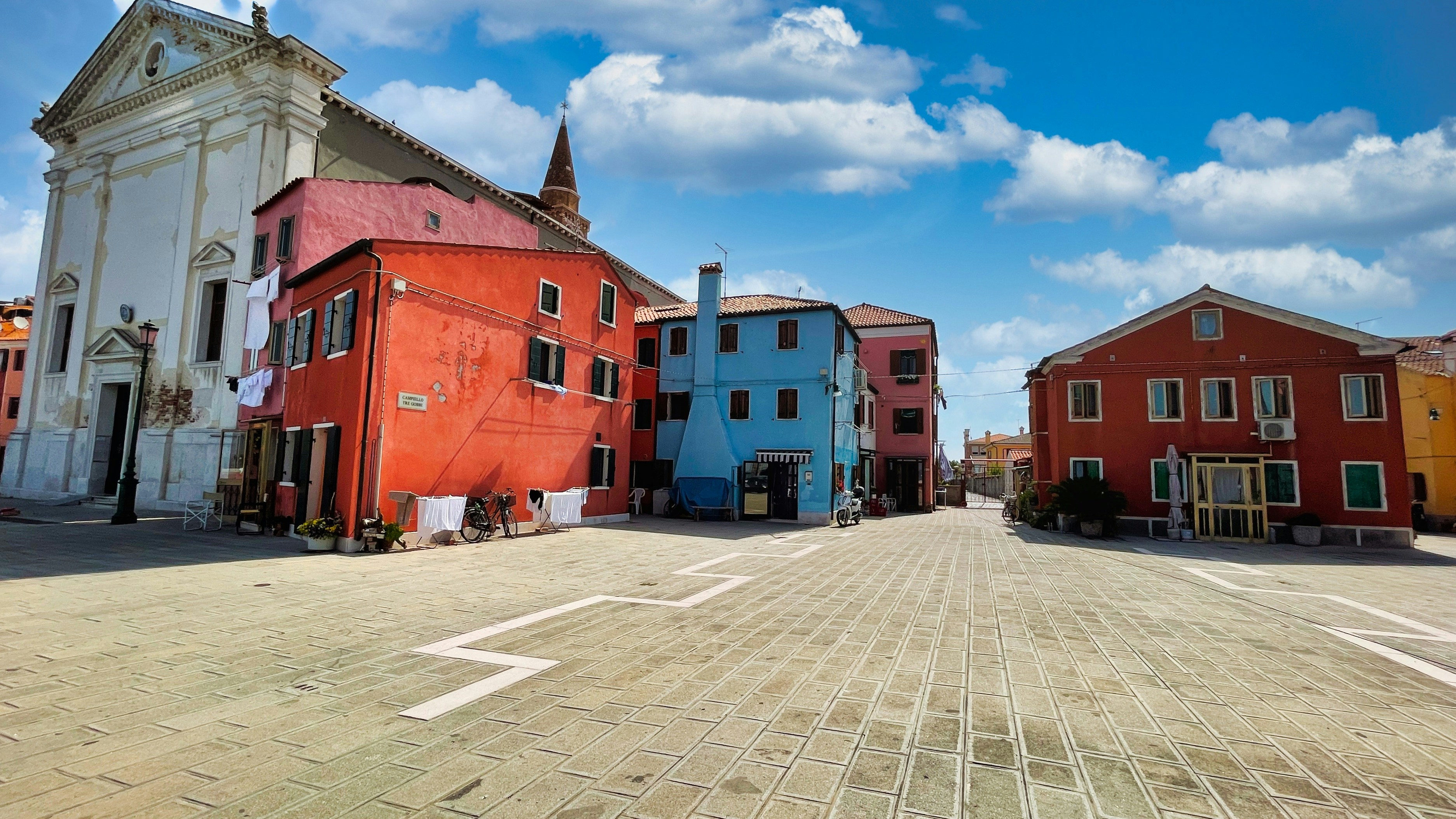 red and blue concrete building during daytime