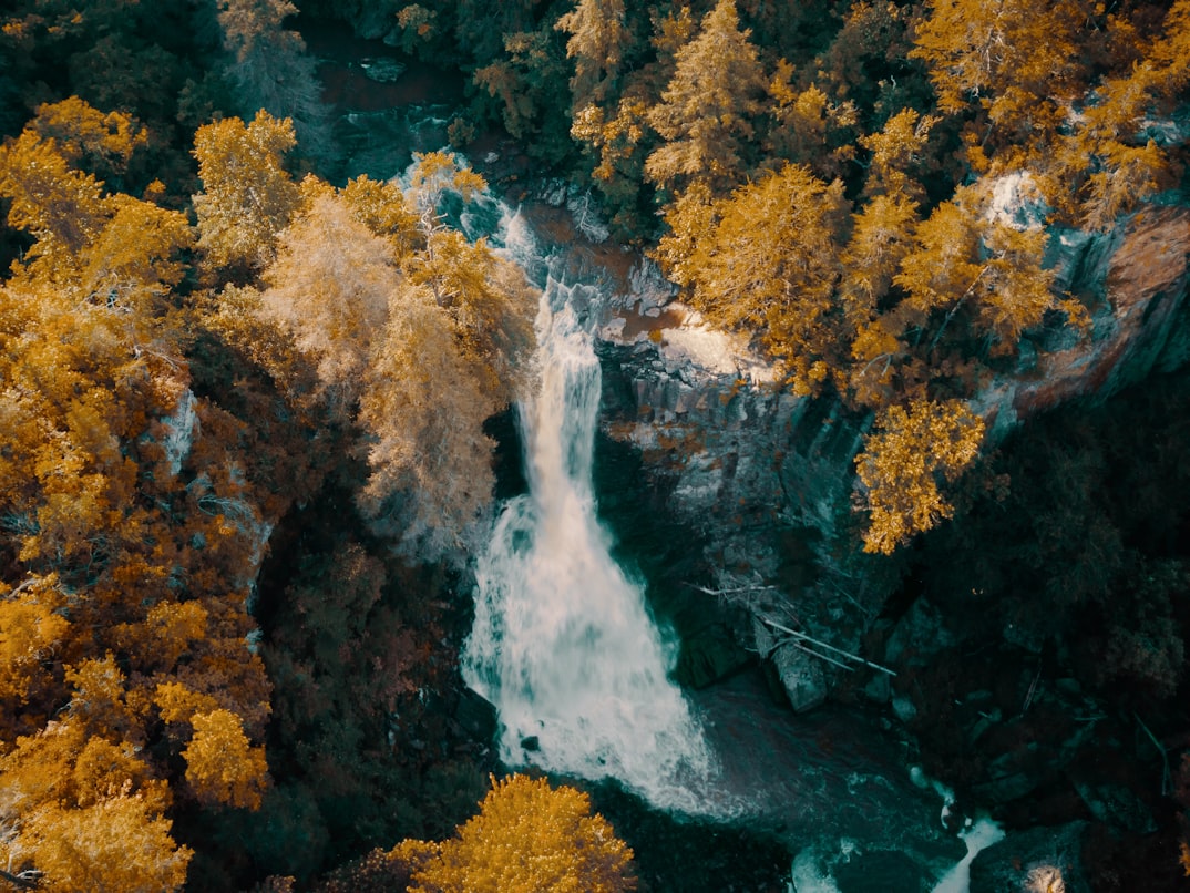 Aerial view of Fall Creek Falls