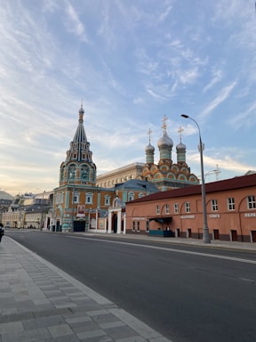 A serene image of the Sts. Cyril and Methodius Church in Narva.