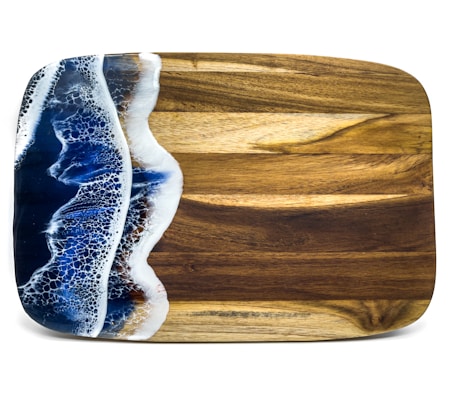 blue and brown ocean waves