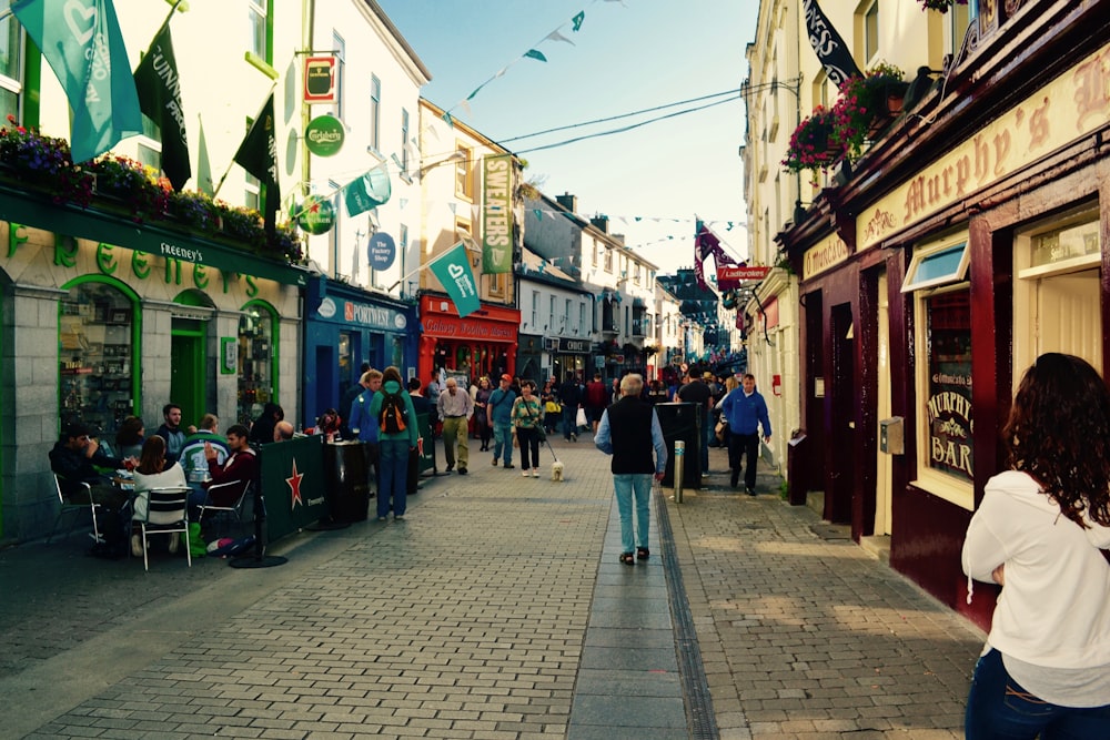 people walking on street during daytime