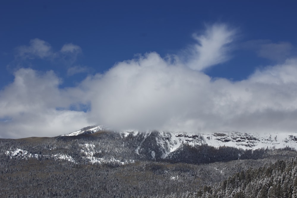 snow covered mountain under blue sky during daytime