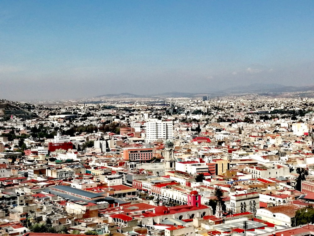 aerial view of city buildings during daytime