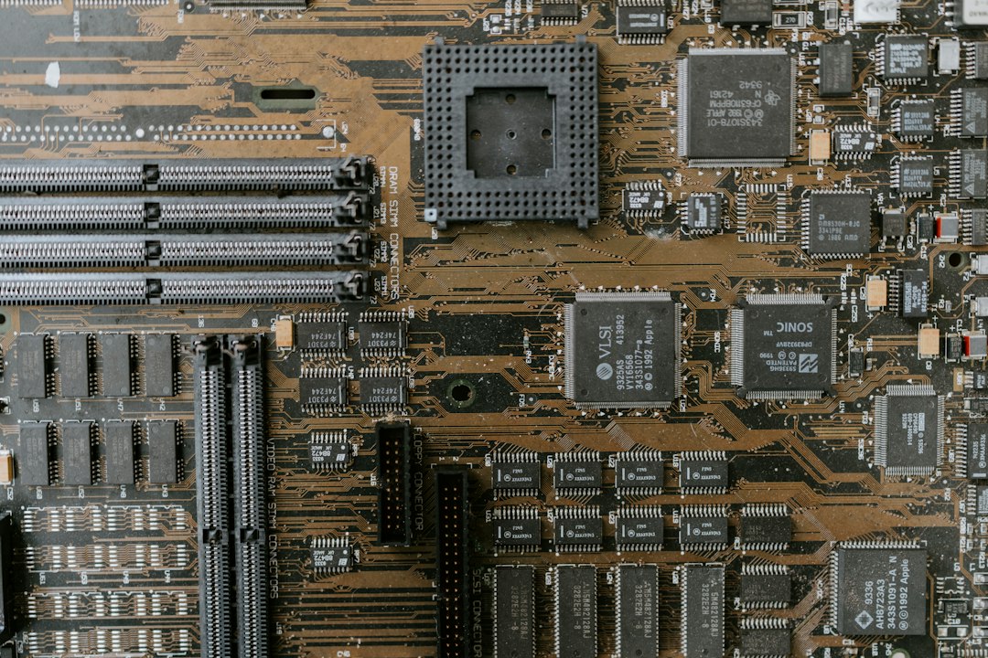 motherboard closeup