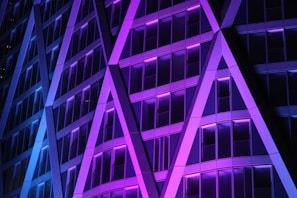 purple and black digital wallpaper