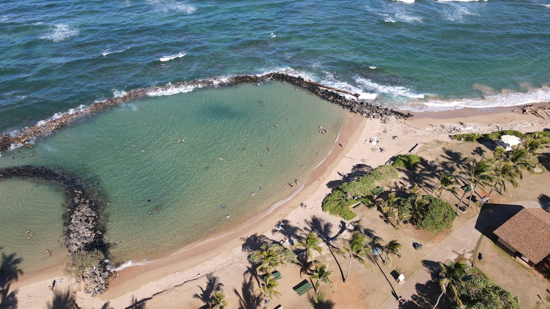 aerial view of beach during daytime