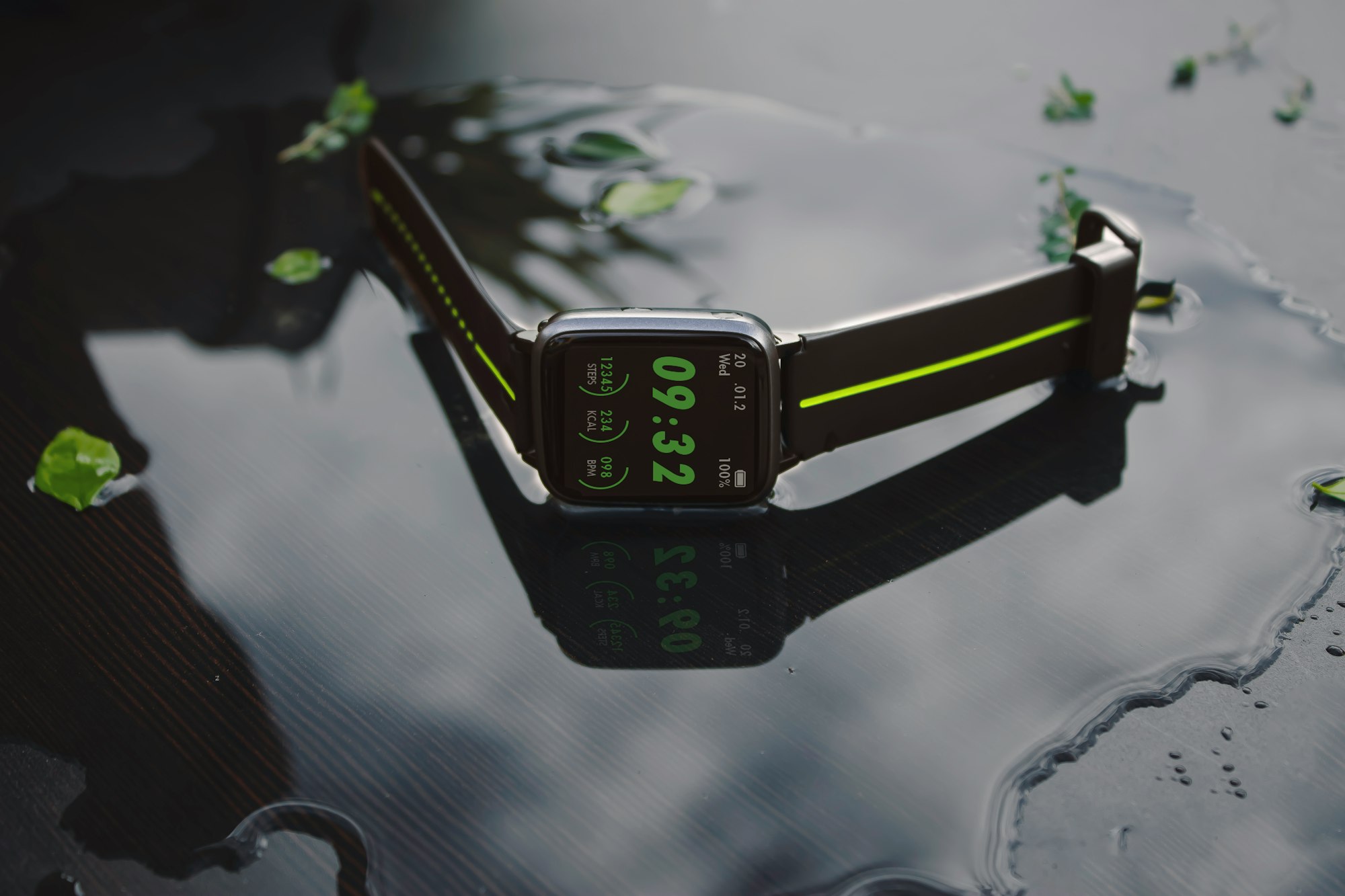 Water-resistant smart watch