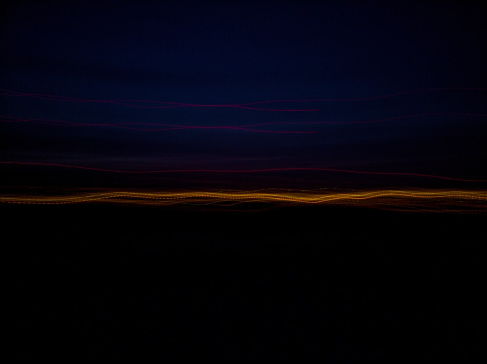 silhouette of mountain during sunset