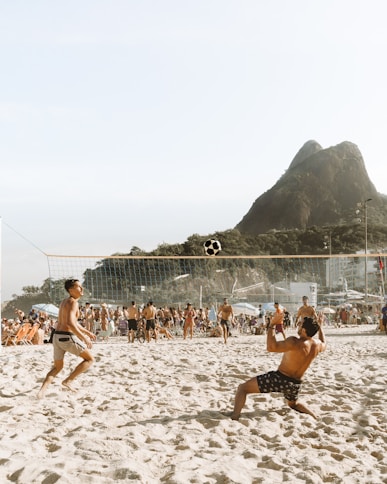 people on beach during daytime, Ipanema beach, Rio de Janeiro, Brazil