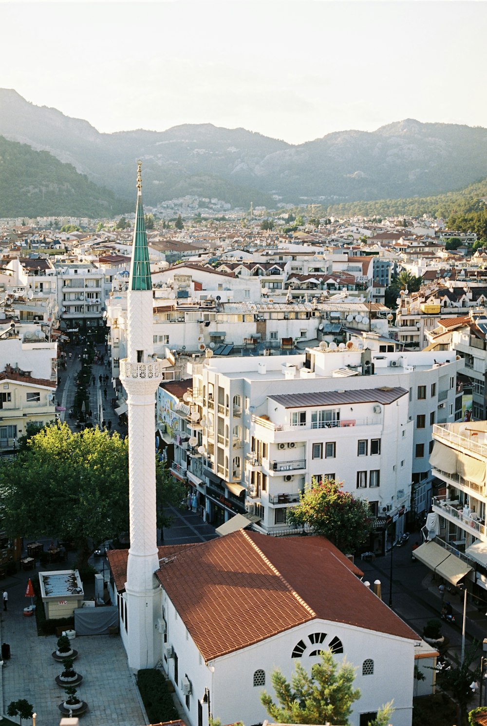 aerial view of city buildings during daytime