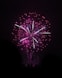 a fireworks display in the night sky