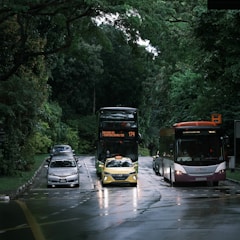 cars on road during daytime