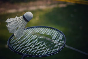 black and white tennis racket