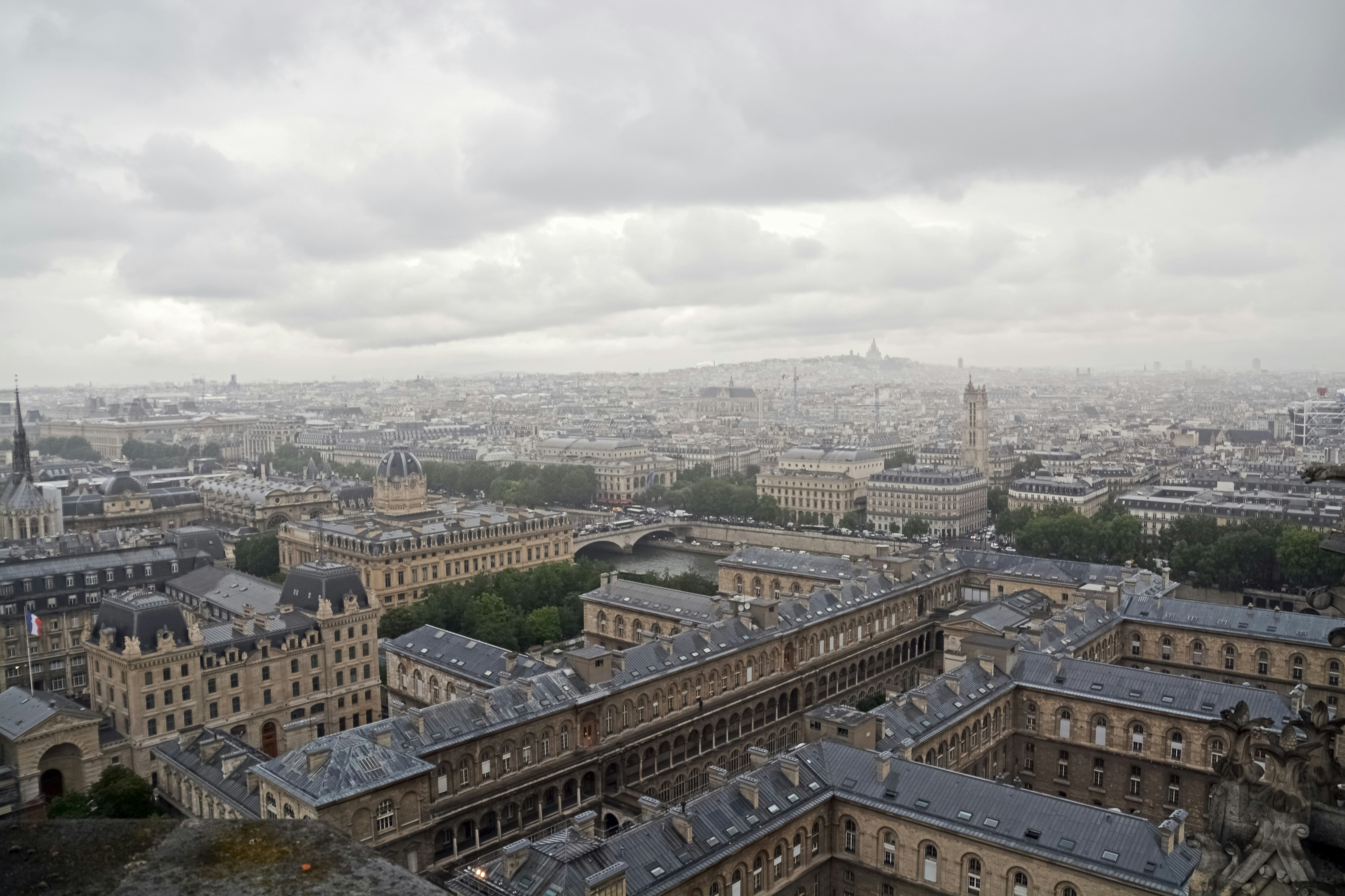 aerial view of city buildings during daytime