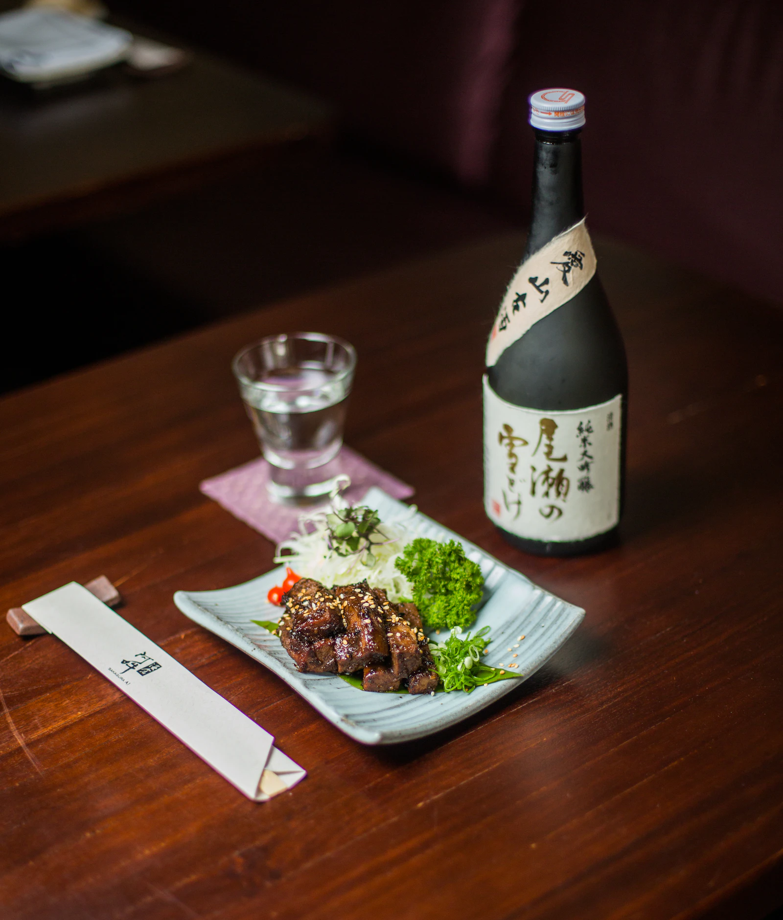 日本清酒配和食