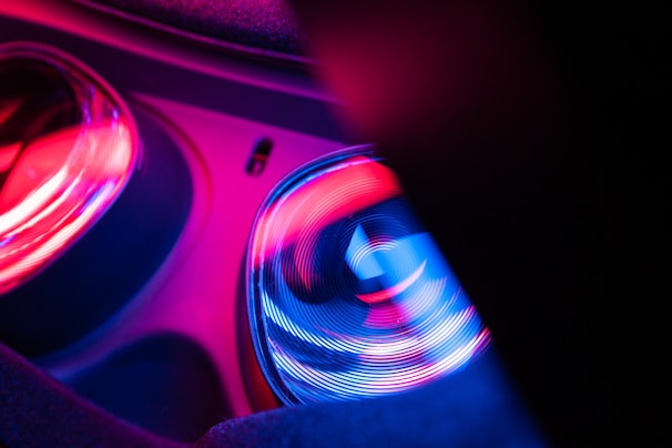 A high-quality abstract tech-themed image representing innovation.