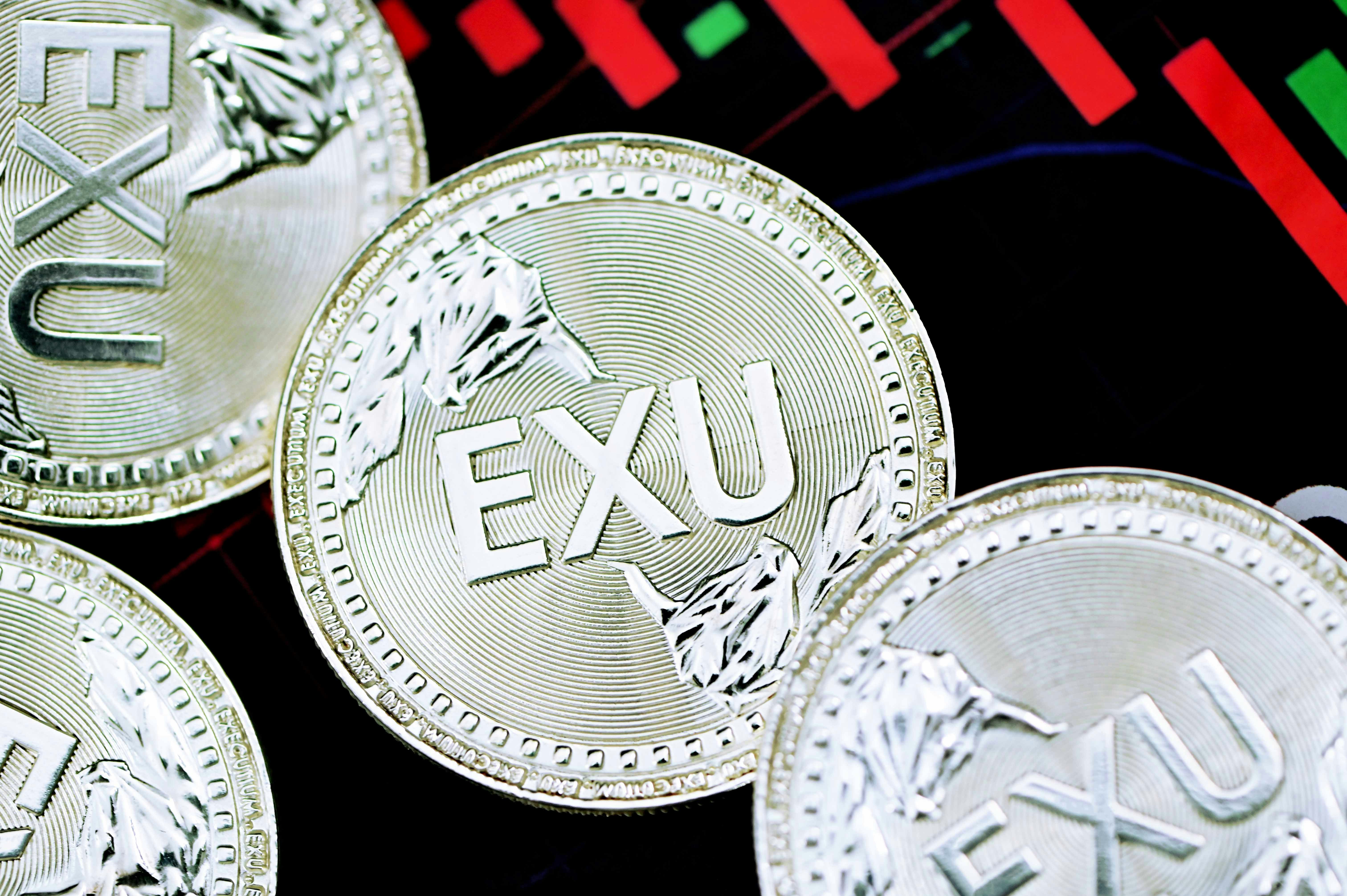 silver and black round coin