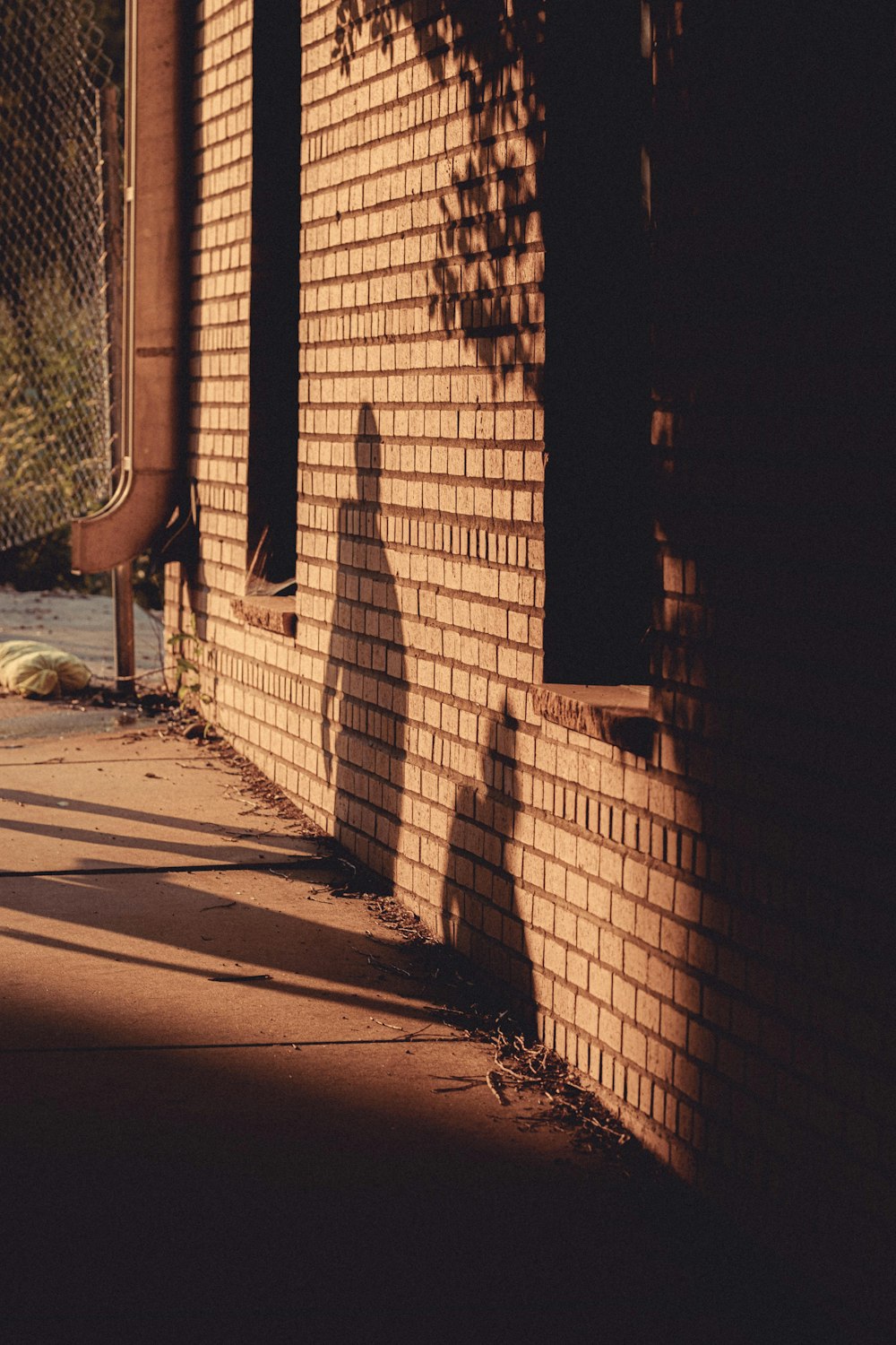 brown brick wall during daytime