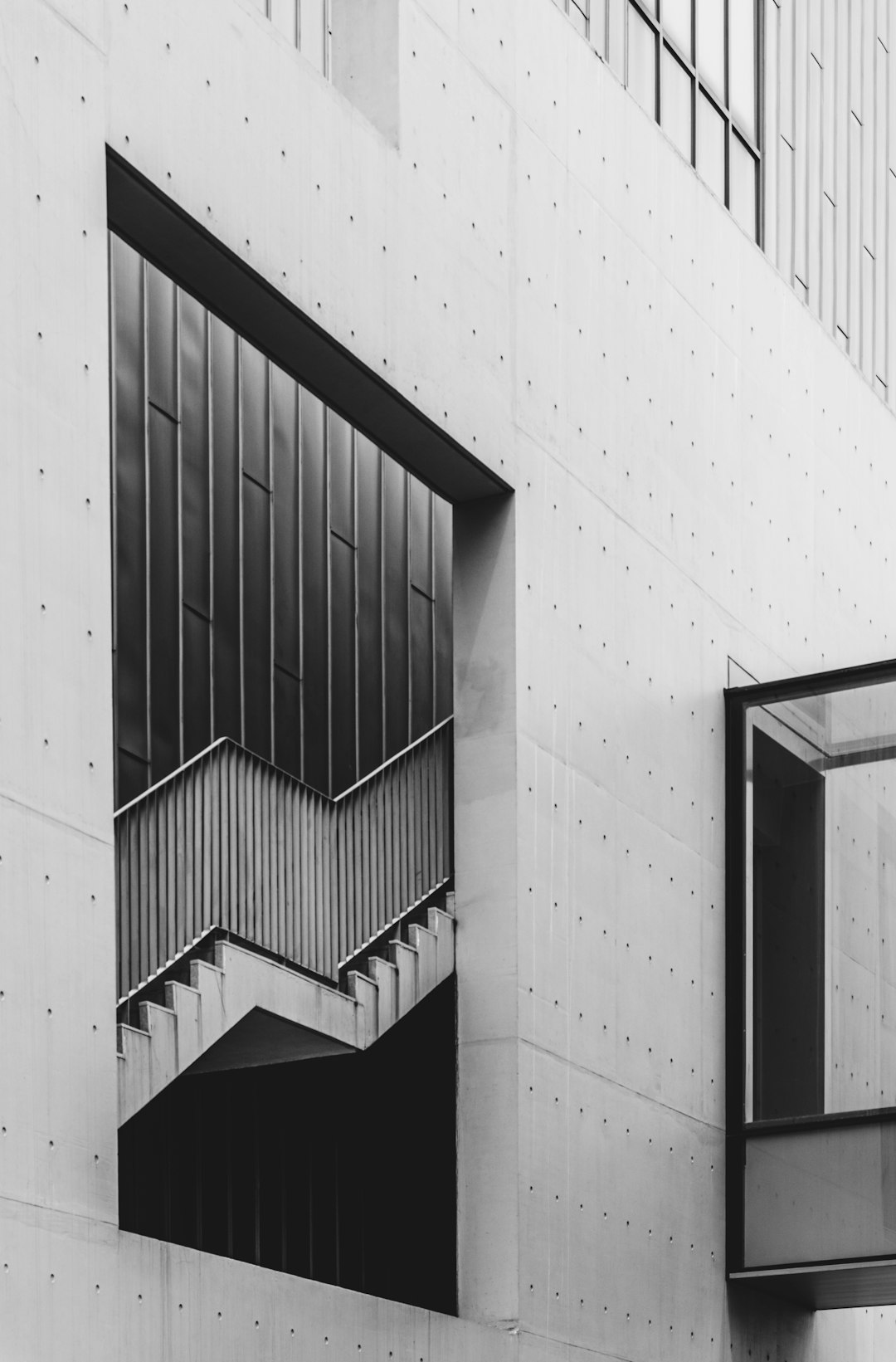 white and black concrete building