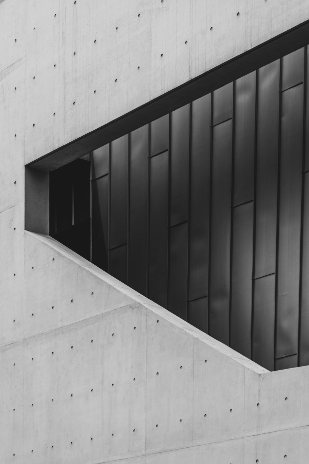 white and black concrete wall