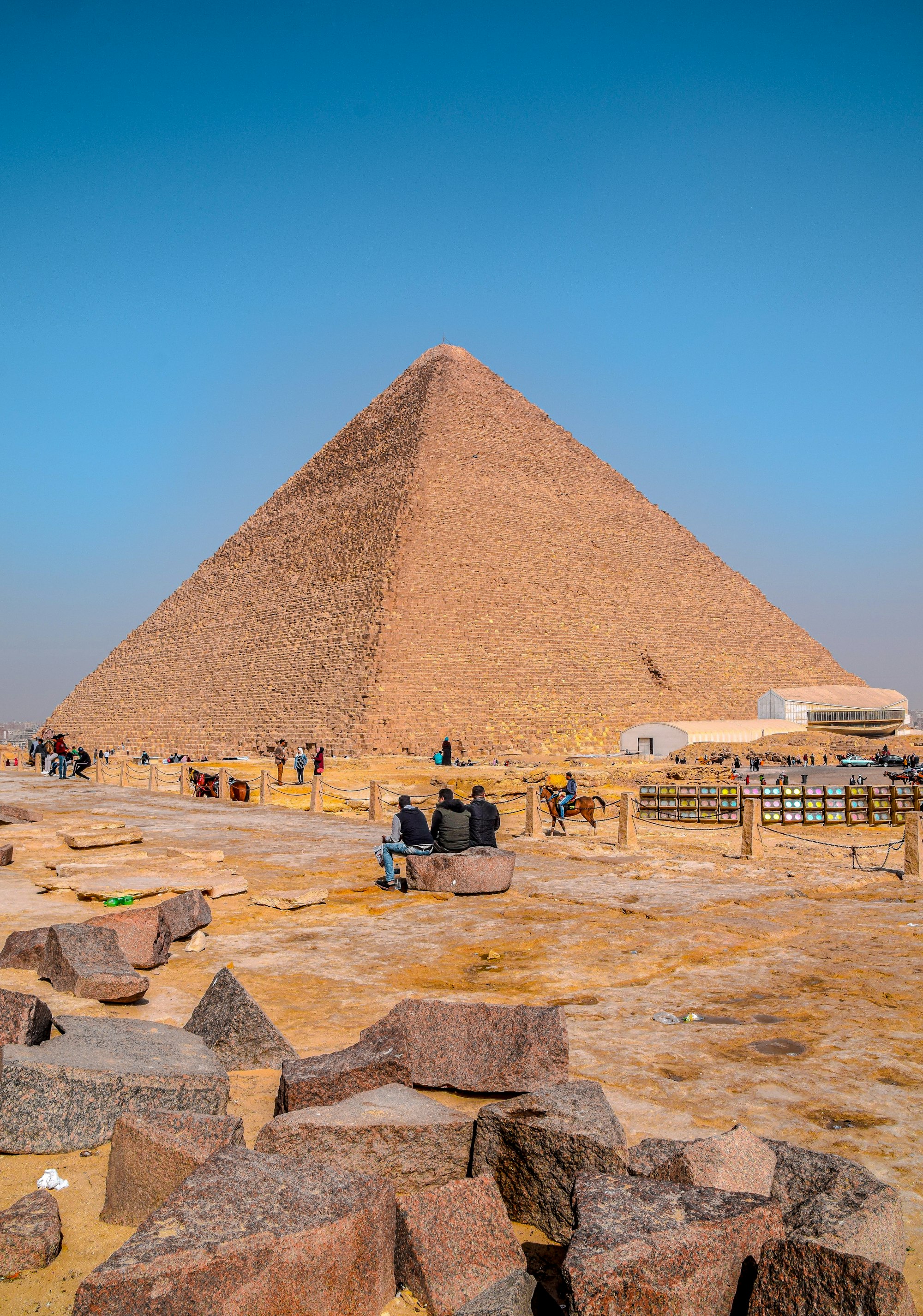 The Great Pyramid, Giza, Cairo, Egypt