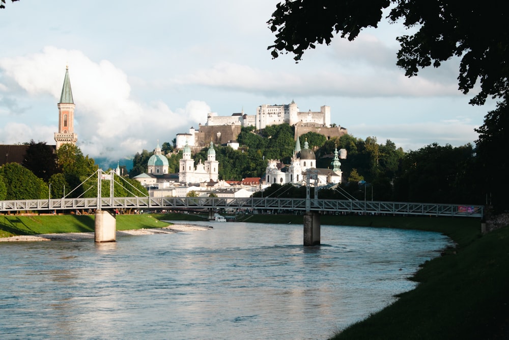 bridge over river during daytime