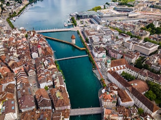 aerial view of city buildings during daytime