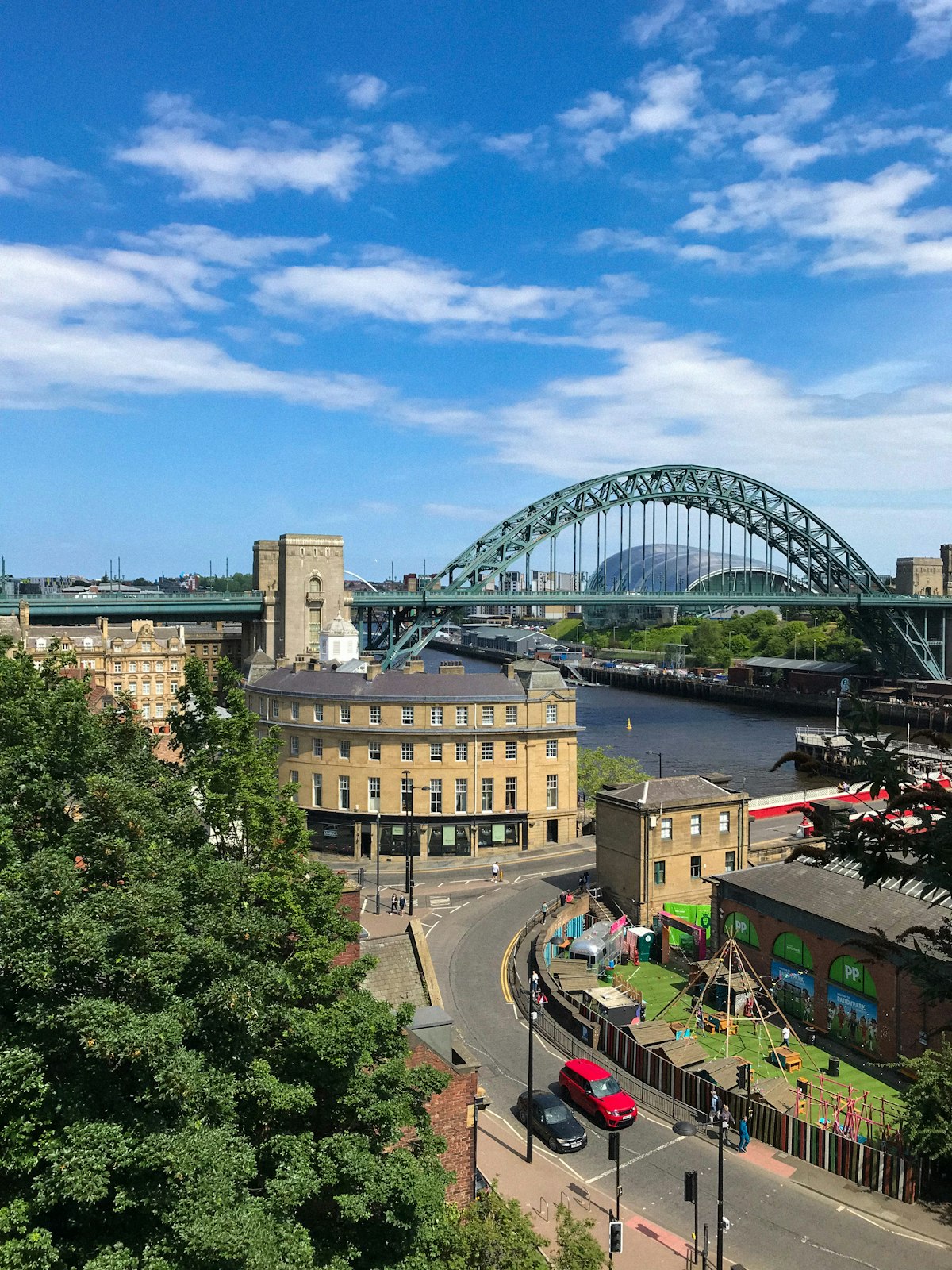 Newcastle upon Tyne cityscape