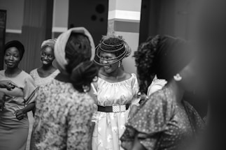 A warm, inviting community space where women gather in support and fellowship.