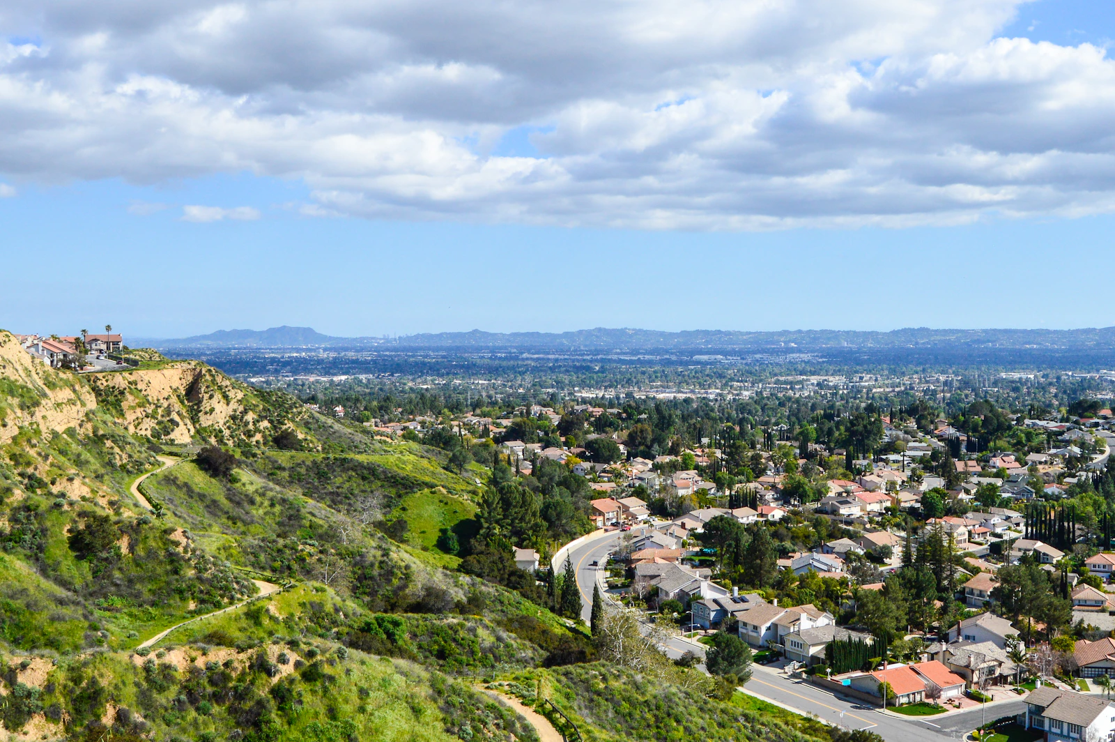 San Fernando Valley commercial corridor and business district