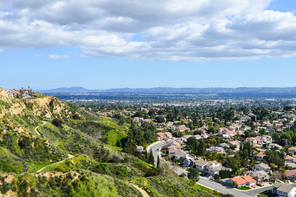 aerial view of city during daytime