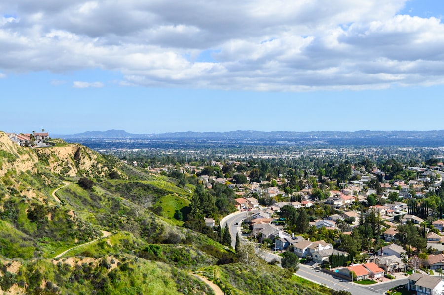 San Fernando Valley neighborhood homes, Los Angeles