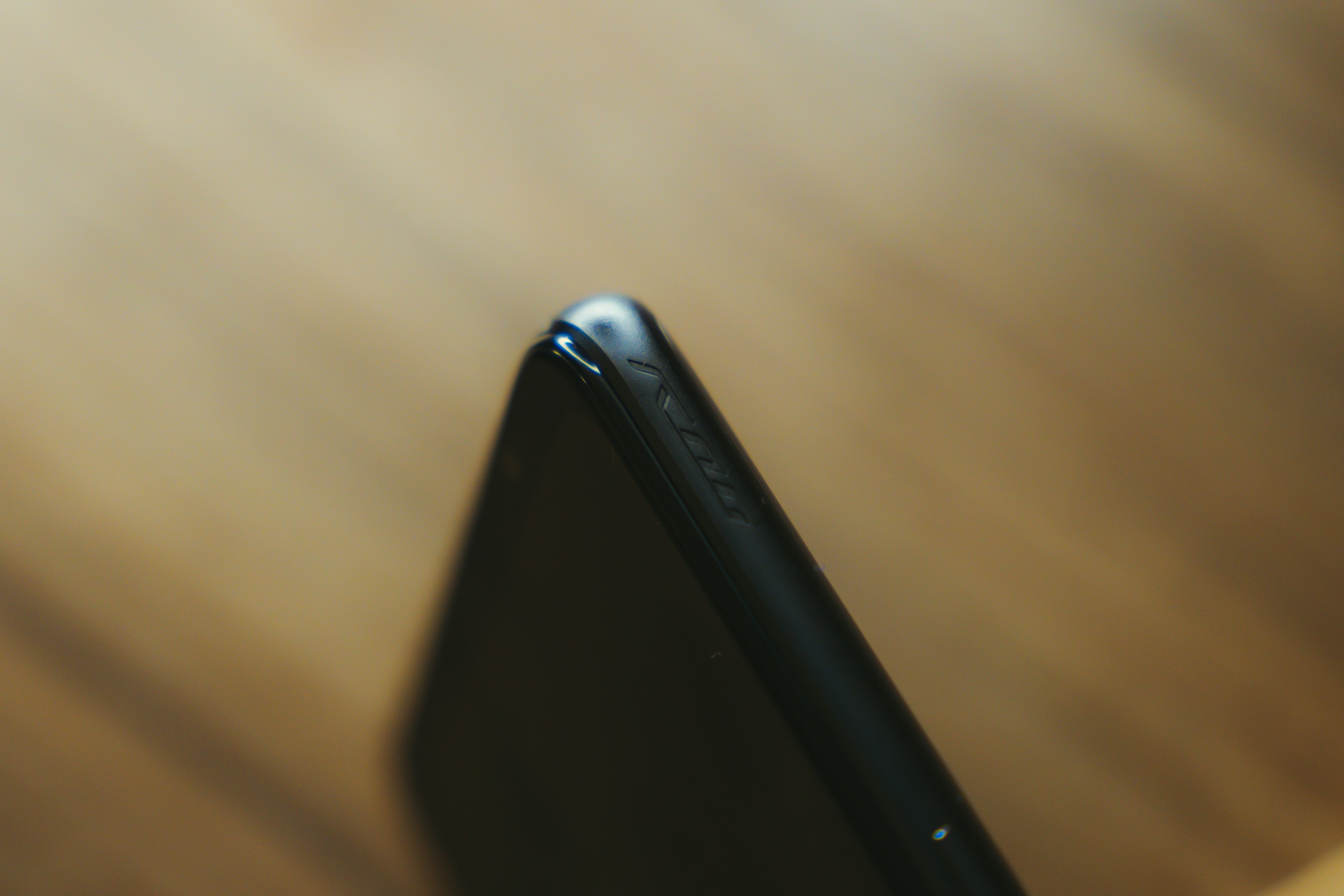 Premium smartphone close-up showcasing sleek design