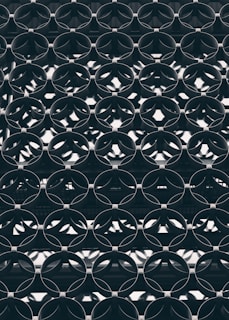 black metal fence with black metal frame