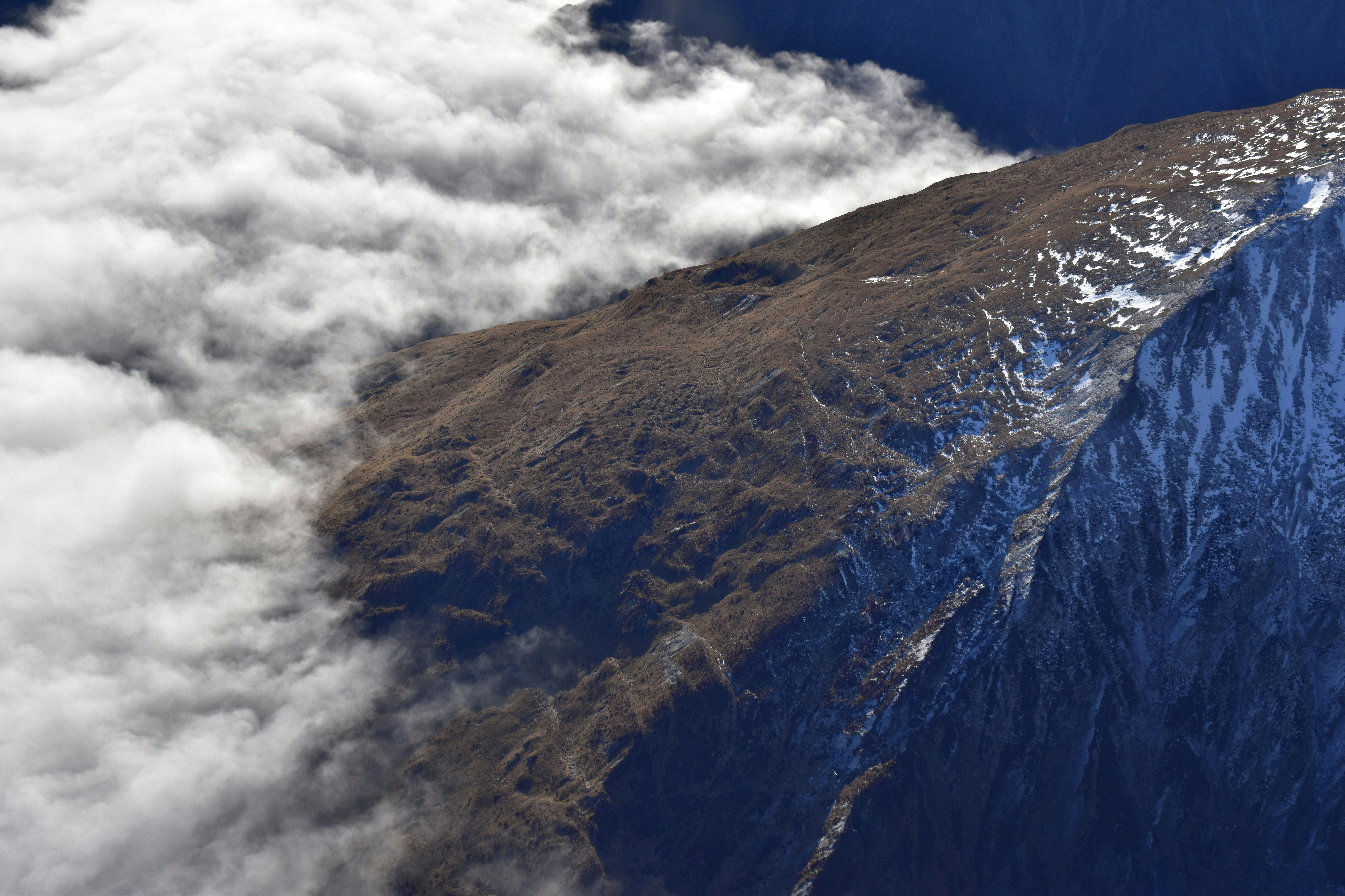 Snow-capped Mount Kilimanjaro against a clear sky