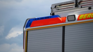 A vibrant image showcasing a local Phoenix landmark with emergency repair service vehicles.