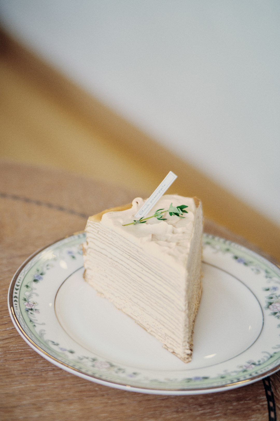 sliced cake on white ceramic plate