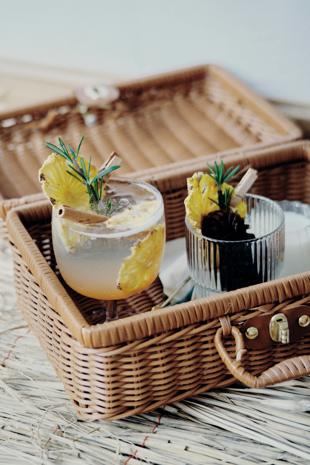 clear drinking glass with yellow liquid inside