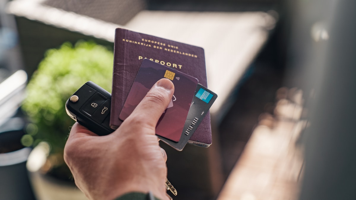 Carte bancaire premium et portefeuille de voyage (15)