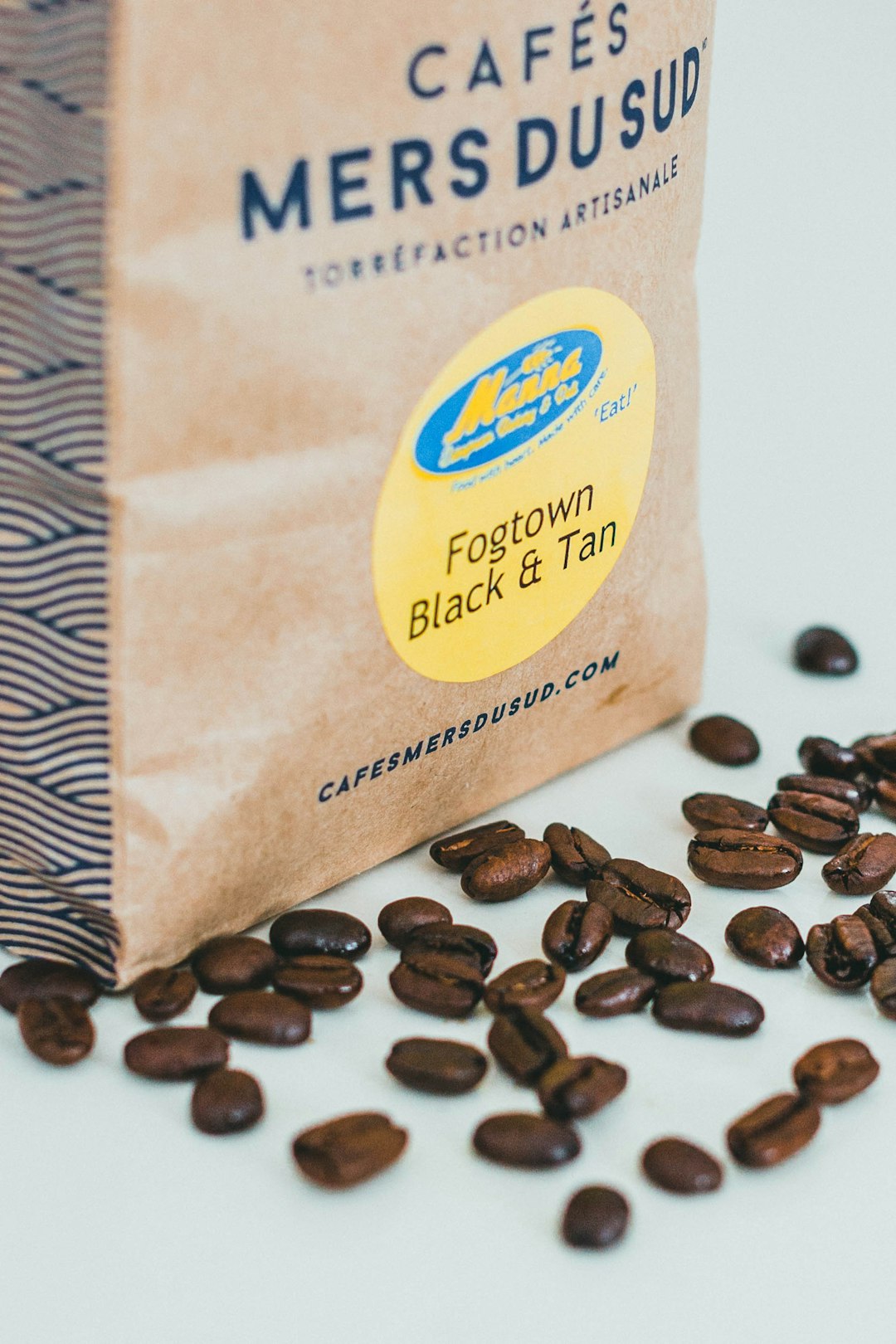 great value coffee beans on brown paper bag