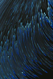 blue and white abstract painting