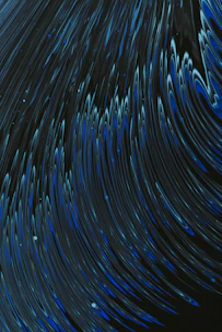 blue and white abstract painting