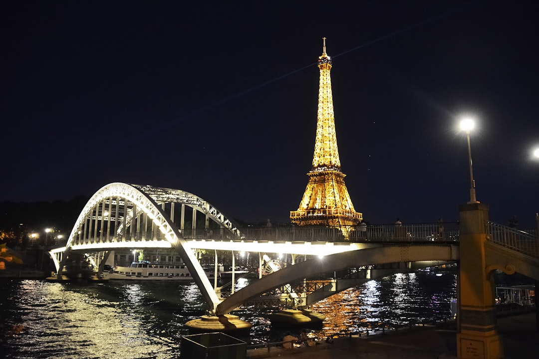 eiffel tower during night time