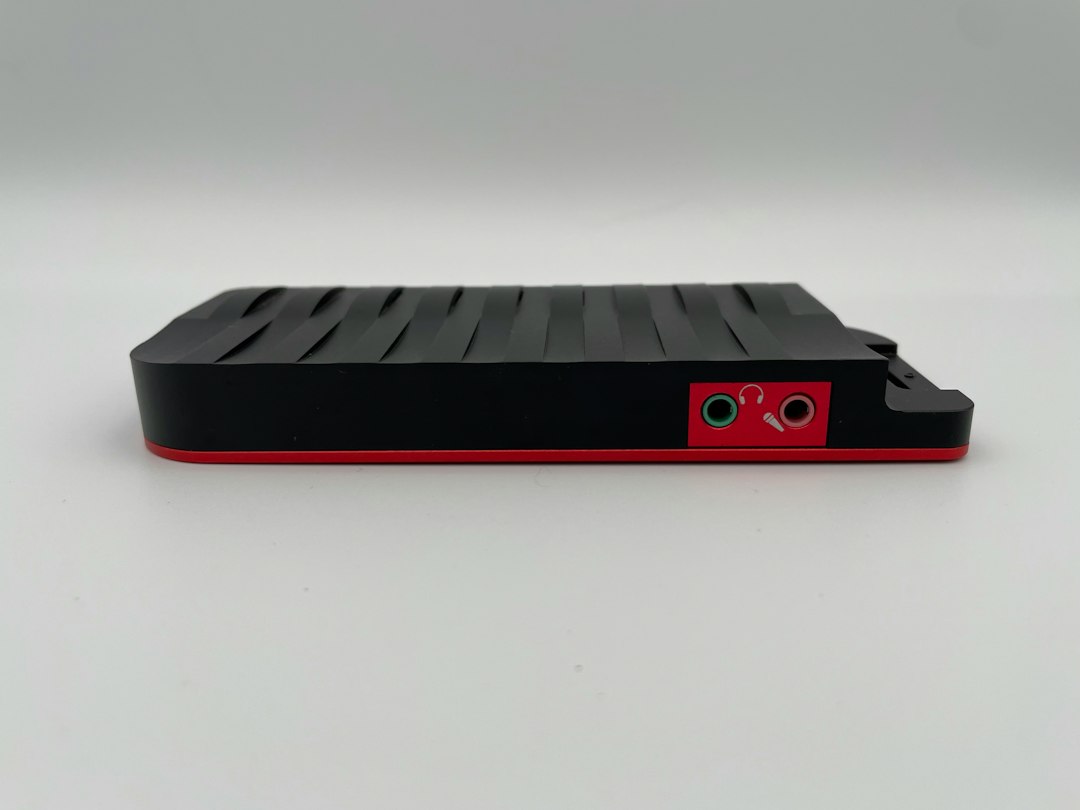 set-top box closeup